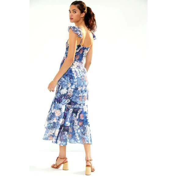 Anthropologie Hutch Ruffled Maxi Dress - Picture 3 of 9